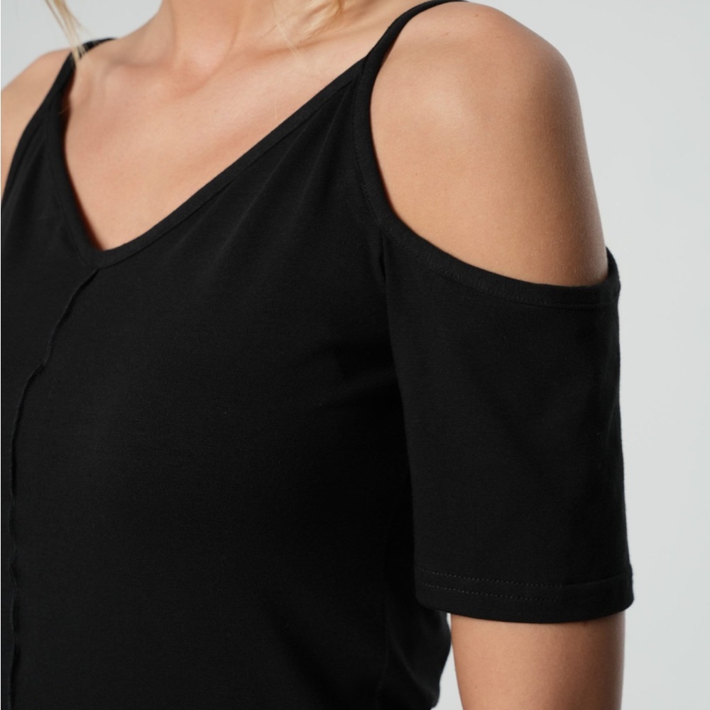 FRNCH peep shoulder top XS
